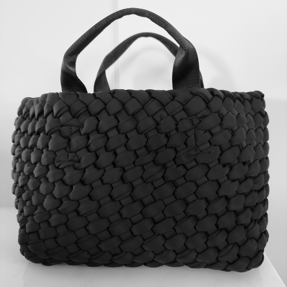 Naghedi Oslo Tote in black, NWT. 14W x 11H x 8D
